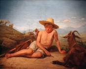 Giotto gardant les chevres - 莱昂·博纳特